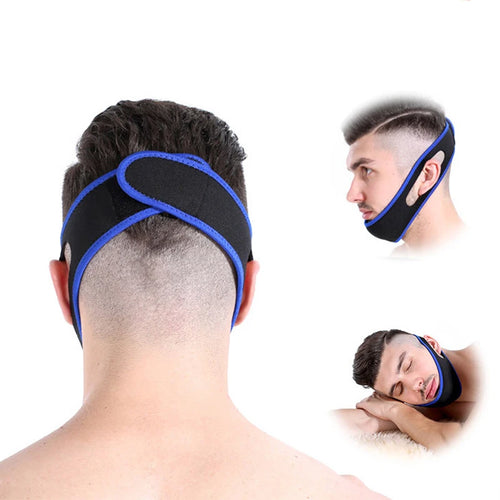 Adjustable Anti-Snoring Chin Strap for Sleep Apnea Relief – Comfortable Sleep Aid for Better Sleep Quality 1