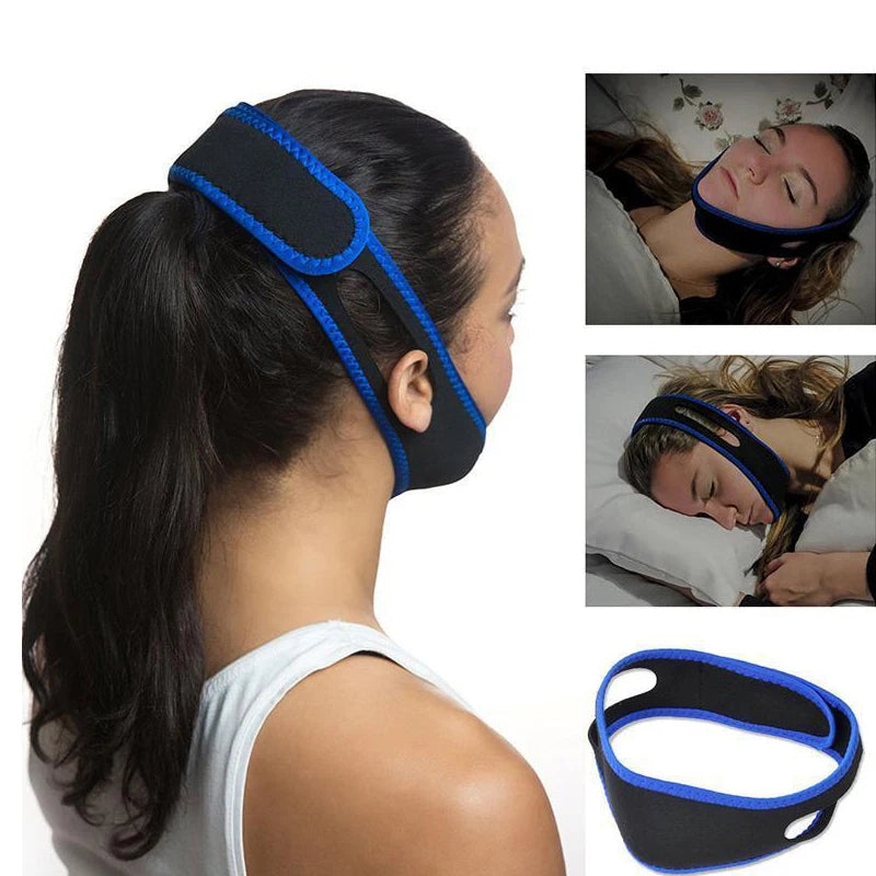 Adjustable Anti-Snoring Chin Strap for Sleep Apnea Relief – Comfortable Sleep Aid for Better Sleep Quality 3