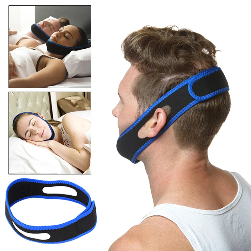 Adjustable Anti-Snoring Chin Strap for Sleep Apnea Relief – Comfortable Sleep Aid for Better Sleep Quality 5