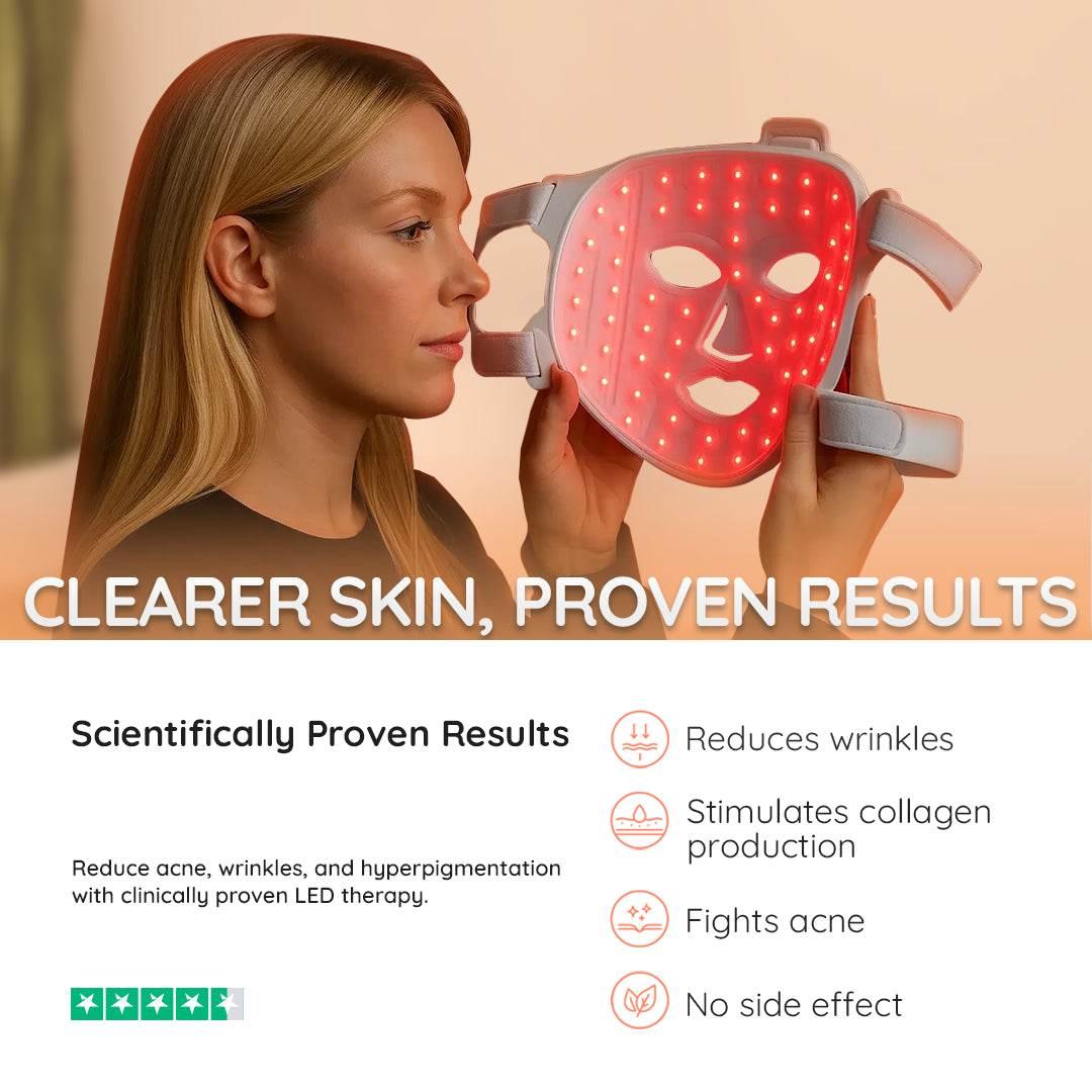 Red Light Therapy Face Mask