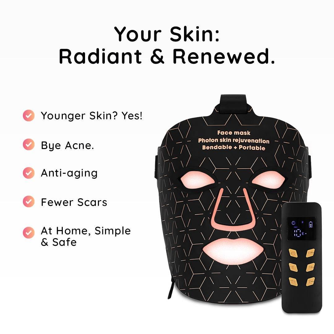 Red Light Therapy Face Mask