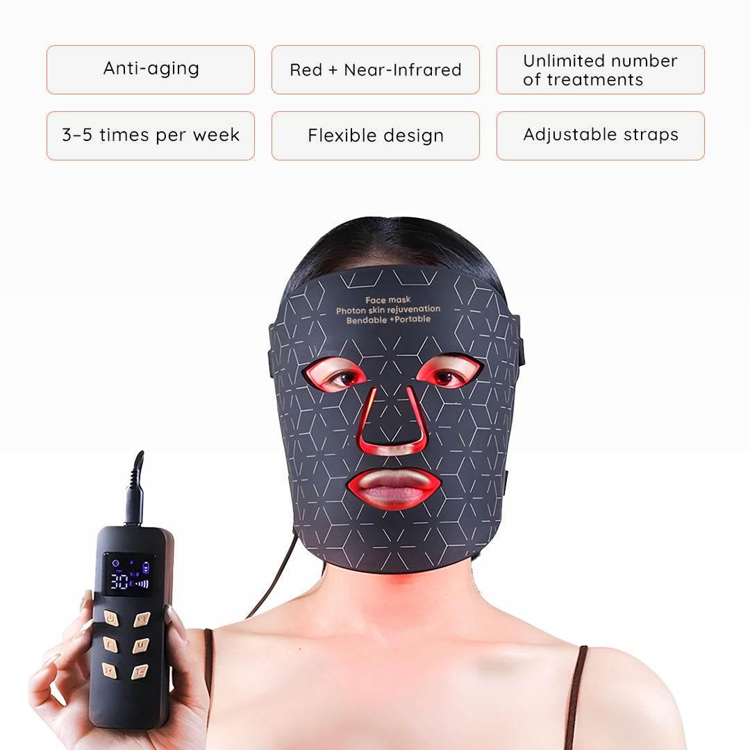 Red Light Therapy Face Mask