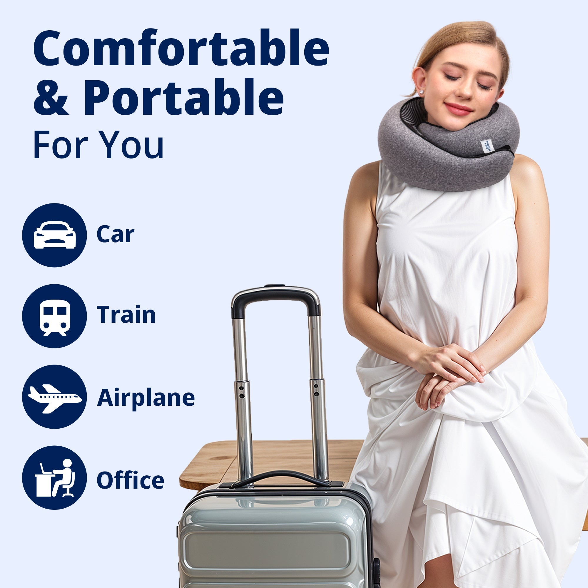 Ergonomic Travel Neck Pillow