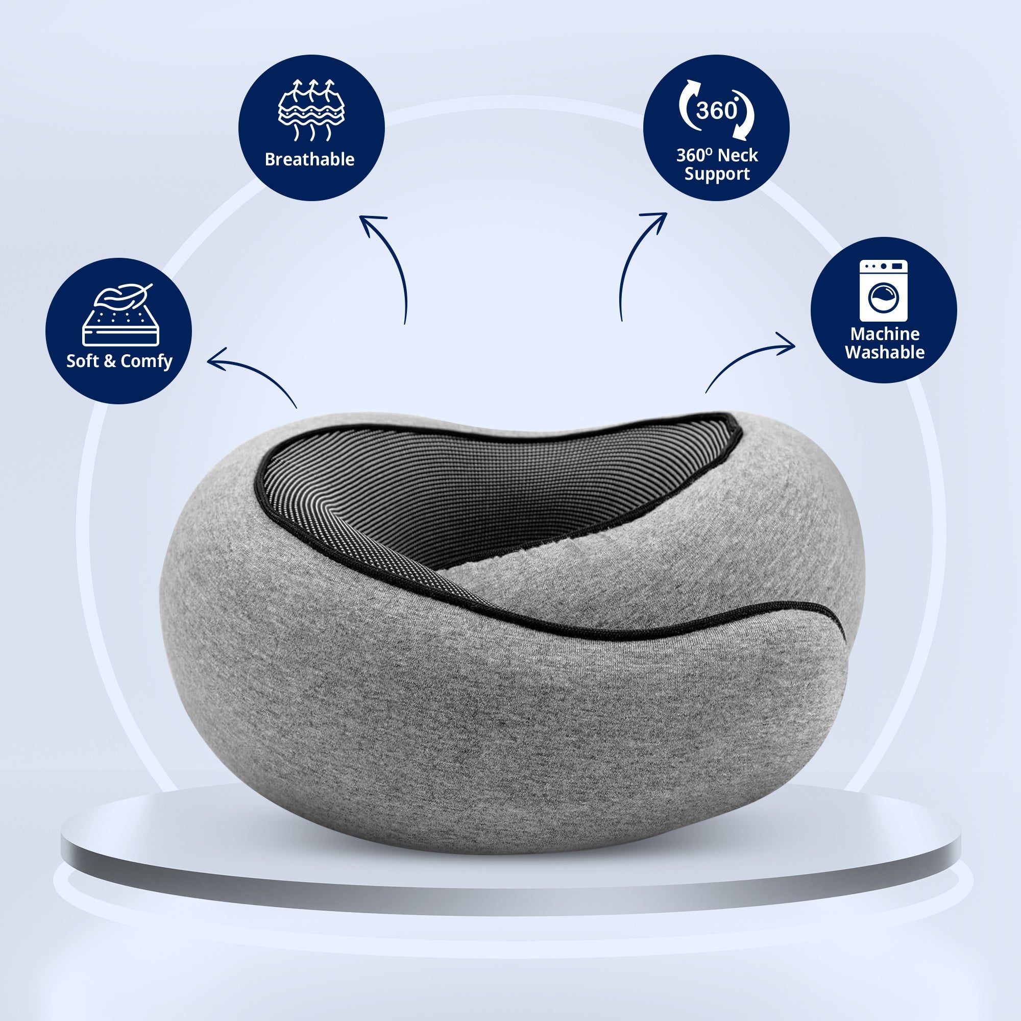 Ergonomic Travel Neck Pillow